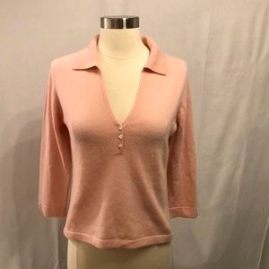 Pink Cashmere Sweater